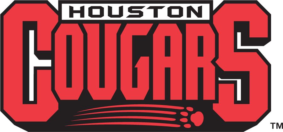 Houston Cougars 1996-2003 Wordmark Logo v2 iron on transfers for T-shirts